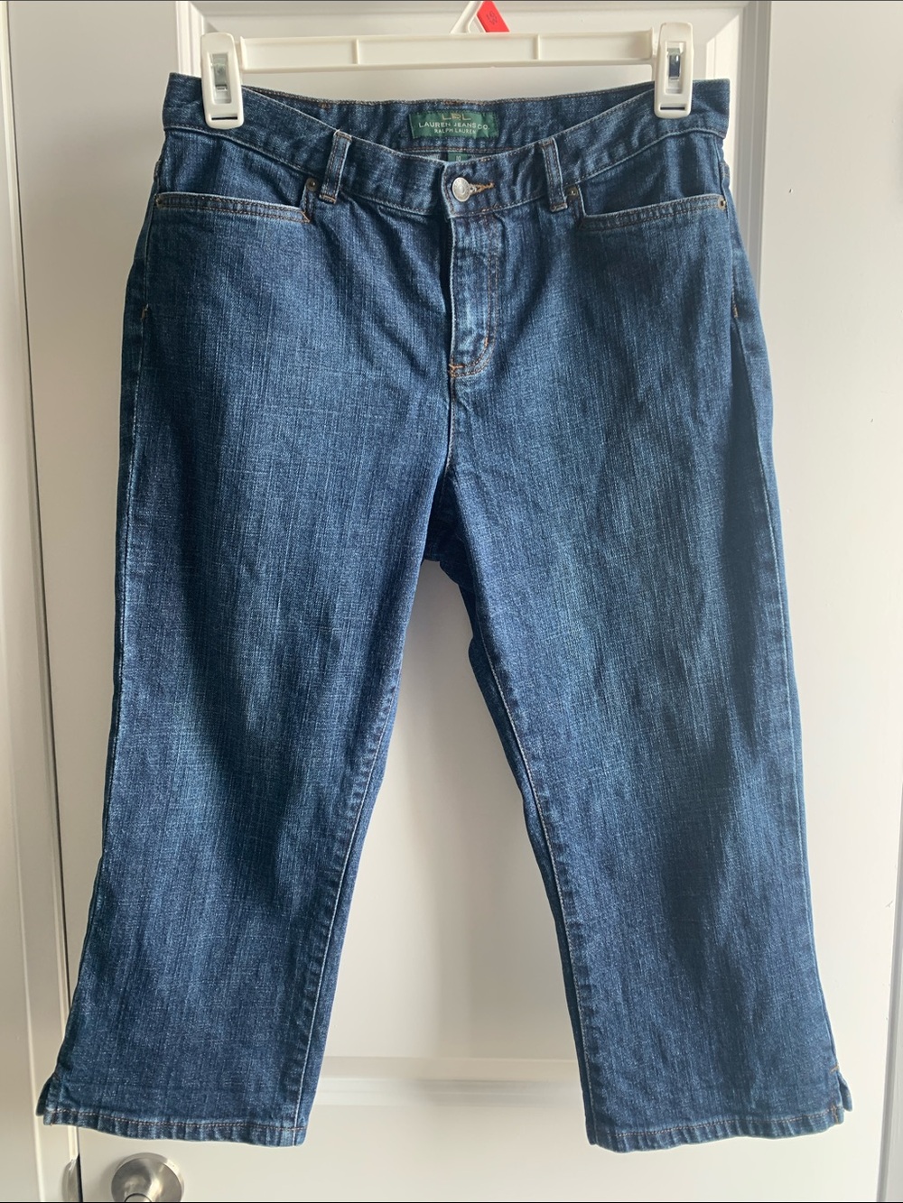 Lauren Ralph Lauren Dark Blue Cropped Jeans